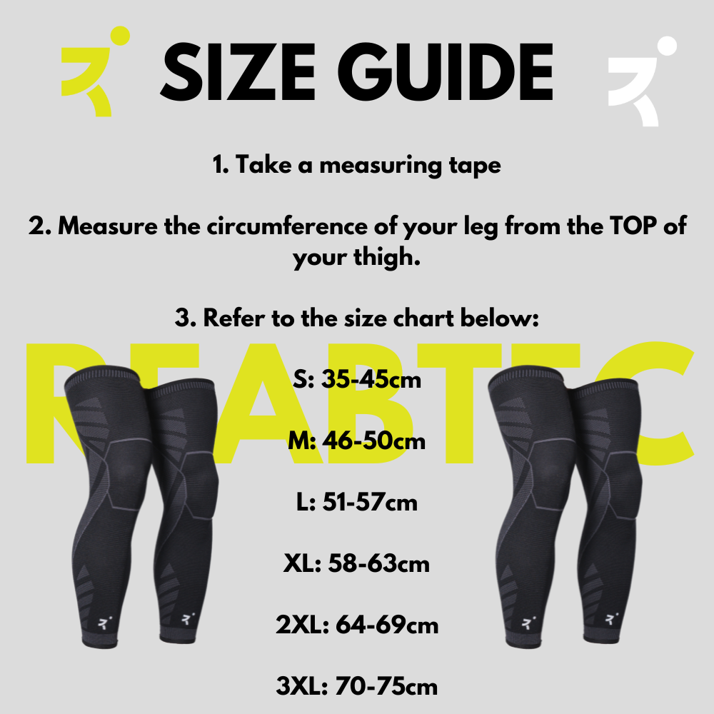 KniTec V1 - Compression Supports For Knees and Legs
