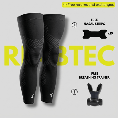 KniTec V2 - Compression Sleeves For Knees and Legs - ReabTec