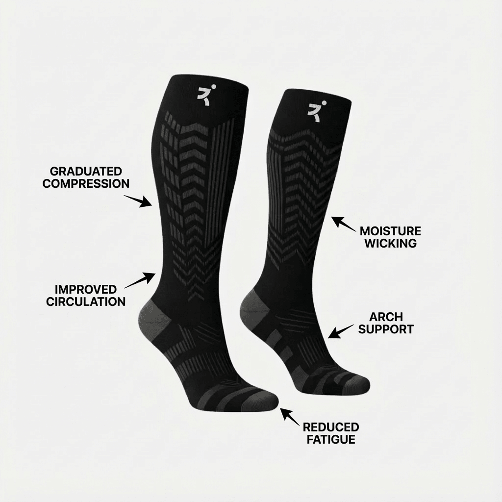 ReabTec V2 Compression Socks - ReabTec